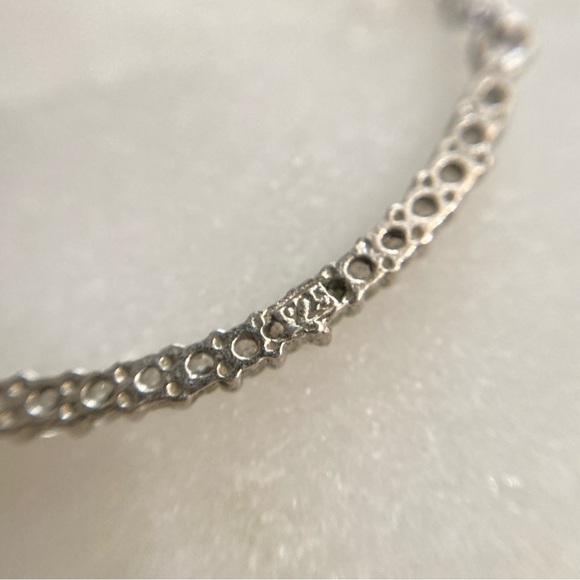 925 Sterling Silver Necklace Vintage - Picture 3 of 5